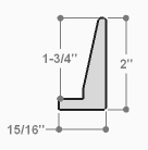 This simple, tapered edge canvas floater frame features a narrow face with a drop edge that widens internally toward the base.  This style, in a modern matte white, lends a unique hovering effect to your framed canvas. 

Display your favourite gallery wrapped Giclée print or painting with authentic, fine art style. These canvas floating frames are ideal for medium and large images mounted on 1,5 " deep (thick) stretcher bars.


*Note: These solid wood, custom canvas floaters are for stretched canvas prints and paintings, and raised wood panels.