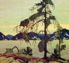 Mirror Lake by Franklin Carmichael 